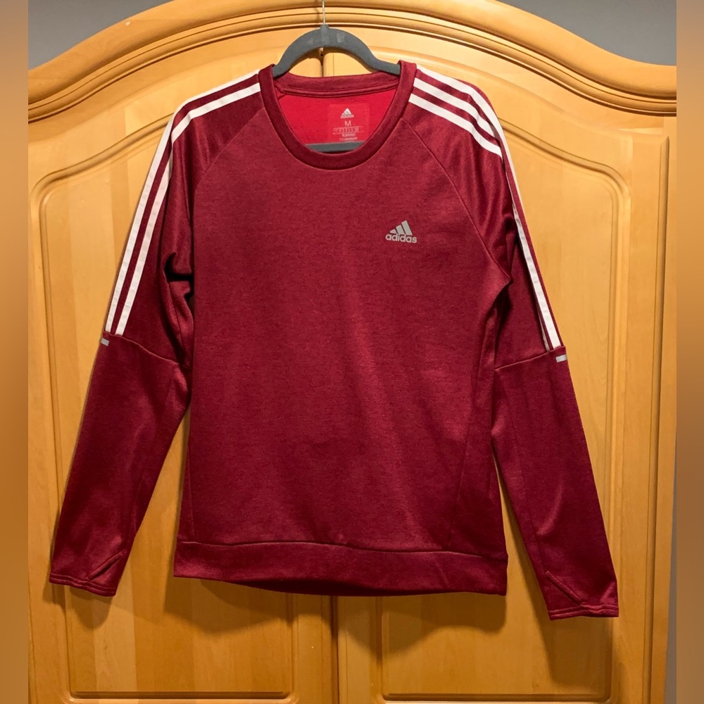 Adidas ClimaWarm Maroon Top